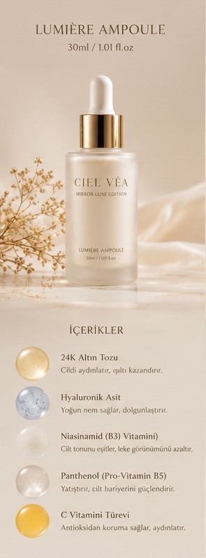 CIEL VÉA Lumière Ampoule — ürün ve içerikleri