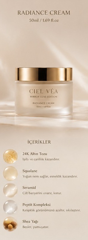CIEL VÉA Radiance Cream — ürün ve içerikleri